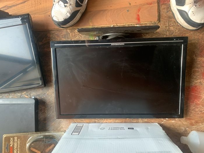 2 lcd tv and dvd player for sale