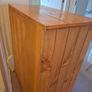 Pine chest of drawers Image 3
