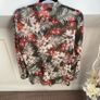 Wallis Khaki Floral Blouse Image 4