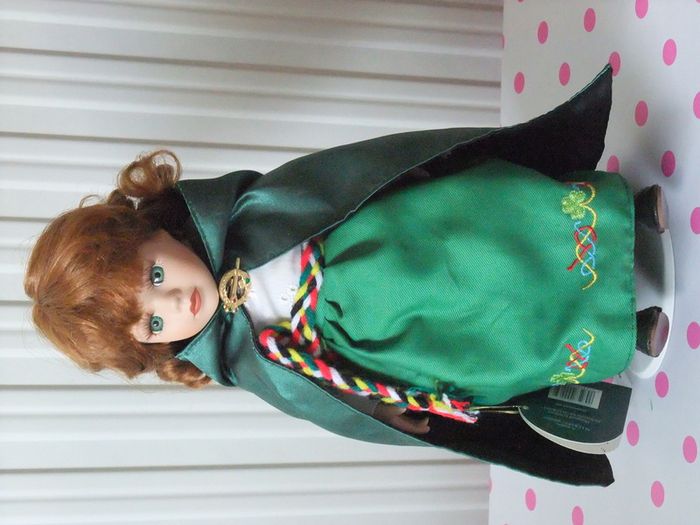 Porcelain Doll - Irish Dress