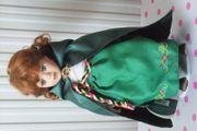 Porcelain Doll - Irish Dress
