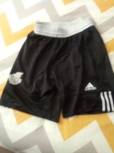 Medium.  Addidas.  Black.  Shorts