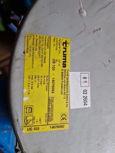 Truma 10L caravan water heater with pump