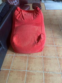 Bean Bag Large - Chair design, well used a bit faded colour wise
