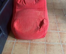 Bean Bag Large - Chair design, well used a bit faded colour wise