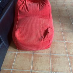 Bean Bag Large - Chair design, well used a bit faded colour wise