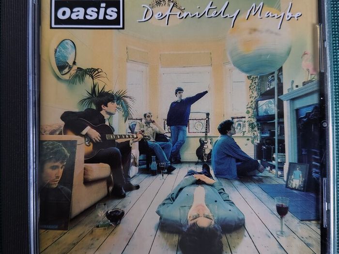 Oasis - Definitely Maybe CD (1994) 2000 Reissue Indie Rock EX+