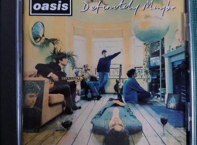 Oasis - Definitely Maybe CD (1994) 2000 Reissue Indie Rock EX+