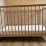 Wooden IKEA Cot - Perfect condition Image 5