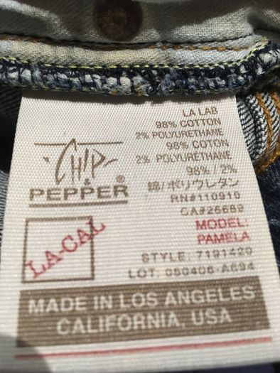 Vintage Chip & Pepper American Jeans Size 30