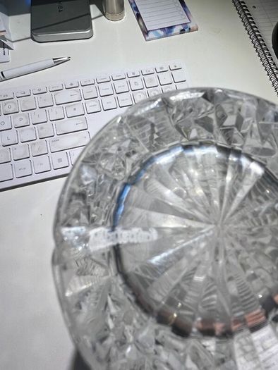 Waterford Crystal Vase - Vintage clare cut style
