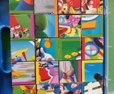 Junior Disney Mickey mouse 12 cube puzzle