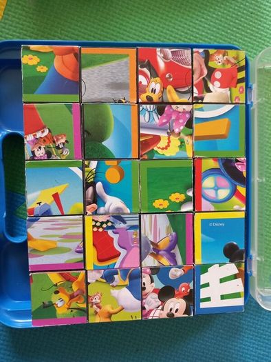 Junior Disney Mickey mouse 12 cube puzzle