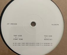 Joy Orbison - Pinky Ring - 10" Vinyl - 45 RPM - Limited Edition - 2022 - XL Recordings - XL1262TN