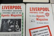 football program lot all Liverpool fc related