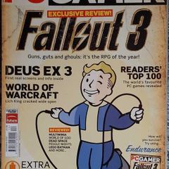 PC Gamer Magazine Issue 194 (Dec 2008) - Fallout 3 Cover Review / PC Gaming Retro