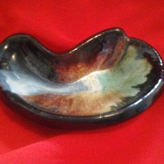 Vintage Rossa Studio Pottery Dish.
