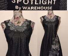 Warehouse Linen Occasion Dress