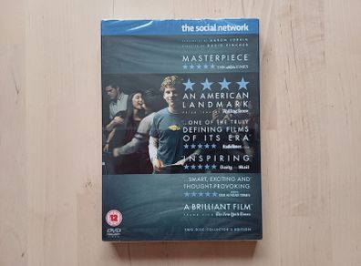 The Social Network DVD Movie (David Fincher, Facebook Biography NEW SEALED)
