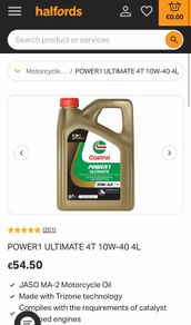 Castrol Power1 Ultimate 4t 10w-40 4l