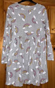 Age 8-10 H&M rainbow dress