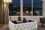 Chesterfield Coffee Table Velvet Rectangle 83x63