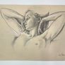 Vintage Francine Van Hove Wing like Arms offset print Image 2