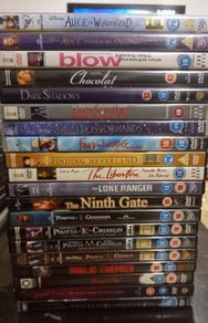 Johnny Depp Dvd Collection Bundle Lot Blow Donnie Brasco Sleepy Hollow Edward Scissorhands Etc.