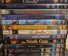 Johnny Depp Dvd Collection Bundle Lot Blow Donnie Brasco Sleepy Hollow Edward Scissorhands Etc.