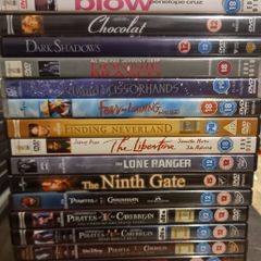 Johnny Depp Dvd Collection Bundle Lot Blow Donnie Brasco Sleepy Hollow Edward Scissorhands Etc.