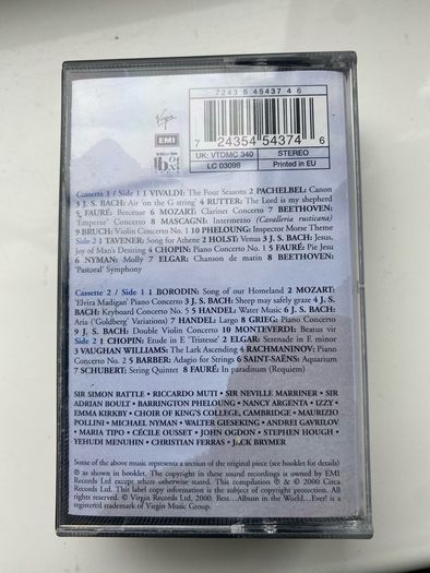 cassette The most peaceful Classical album in the world ..ever