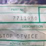 Sliding Door Stop (Fiat Ducato 1987/94) Image 5