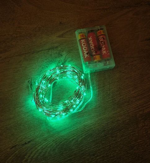Green fairy lights 10M
