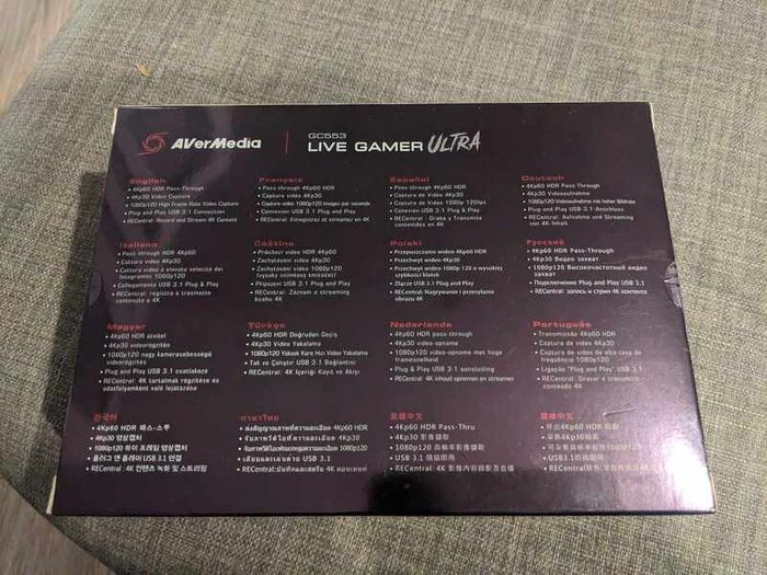 Brand new AVerMedia 4K Game Capture Card GC553