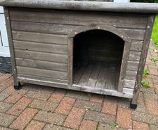 Wooden Dog Kennel - Medium size