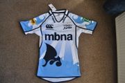 Sale Sharks Player Issue Rugby Jersey Shirt Rare Free Post