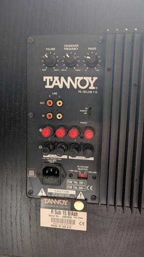 Tannoy R-SUB15 Active Subwoofer