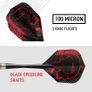 NEW SALE | teel Tip Darts Set 21g, 22g, 23g, 24g - Includes Black Speedline Shafts Image 4