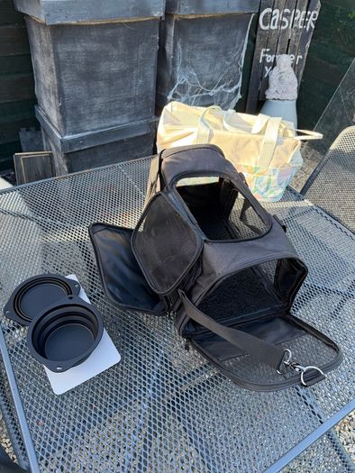 Nobby Black Pet Carrier Bag