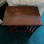 Wooden nest of tables Image 2