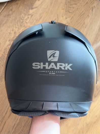 Shark Spartan 1.2 Blank Matt Black Helmet XL size ( 61-62 ) Motorcycle Helmet