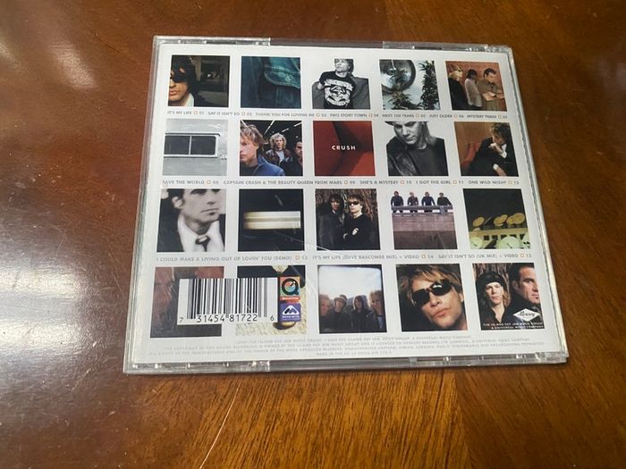 Bon Jovi Crush CD UK Edition