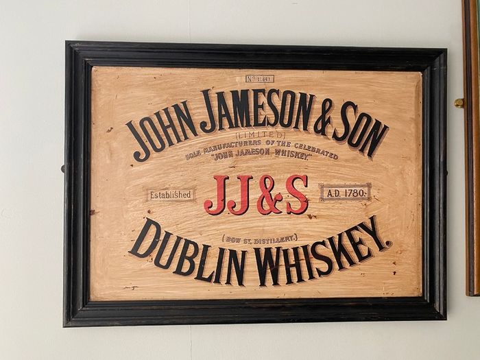 Jameson Whiskey Metal Pub Sign