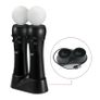 PlayStation 3 4 5 VR PSVR Move Tool Dual Controller Charger Dock Station Stand Image 3