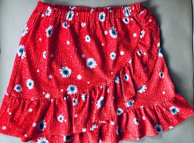 Girls Summer Floral Rara skirt