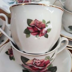 Antique Bohemia Tea Set