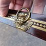 Regency Rosewood Box With Brass Inlay Image 10