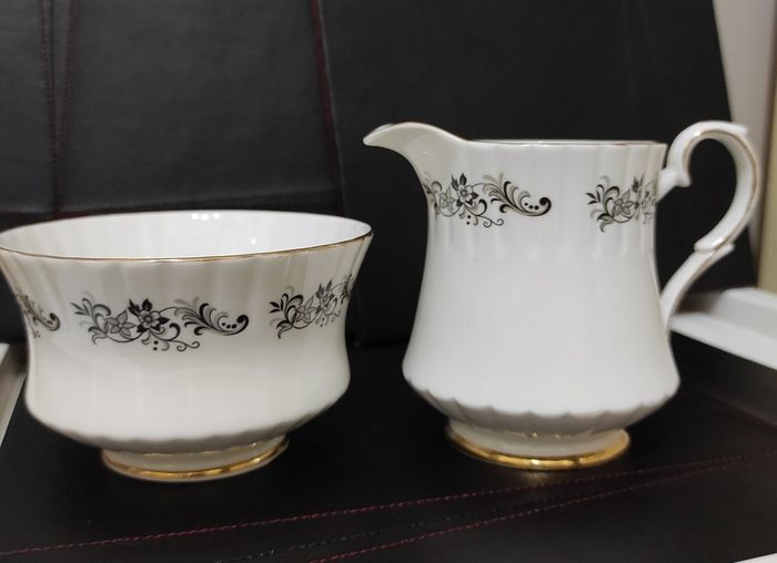 Royal Stafford Creamer and Sugar Bowl