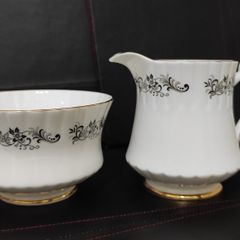 Royal Stafford Creamer and Sugar Bowl