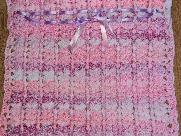 Crochet Pram Blanket BRAND NEW!!!